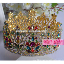 Decoração de jóias de flores decoração europeia decorativas coroas de metal